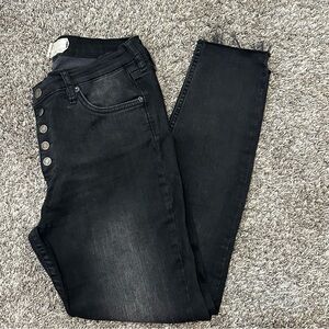 Free Poeple skinny/jegging black size 30 regular
